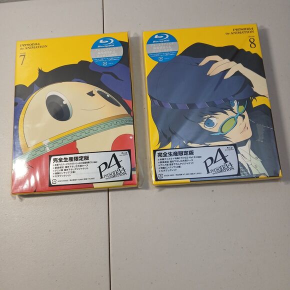 Persona 4 The Animation DVD Vol 1-10 Complete Set Japan Edition Region 2 NEW - Picture 8 of 11